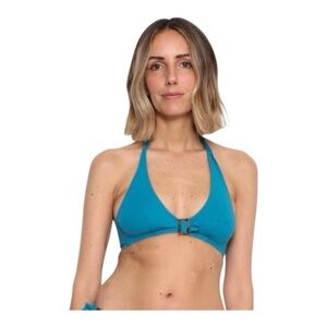 Eres Agent Belt Halter Bikini Top in Dance Floor NWT